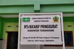 mts maarif pringsurat
